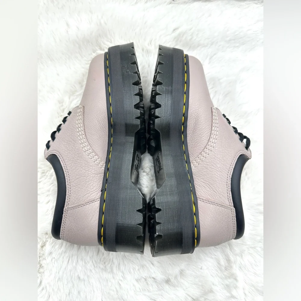 Dr Martens‎ 8053 Quad PISA Leather Platform Casual Shoes Peach Beige US 9 NWOT